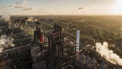 Produktionsanlagen Hamborn, Beeckerwerth
Hochöfen