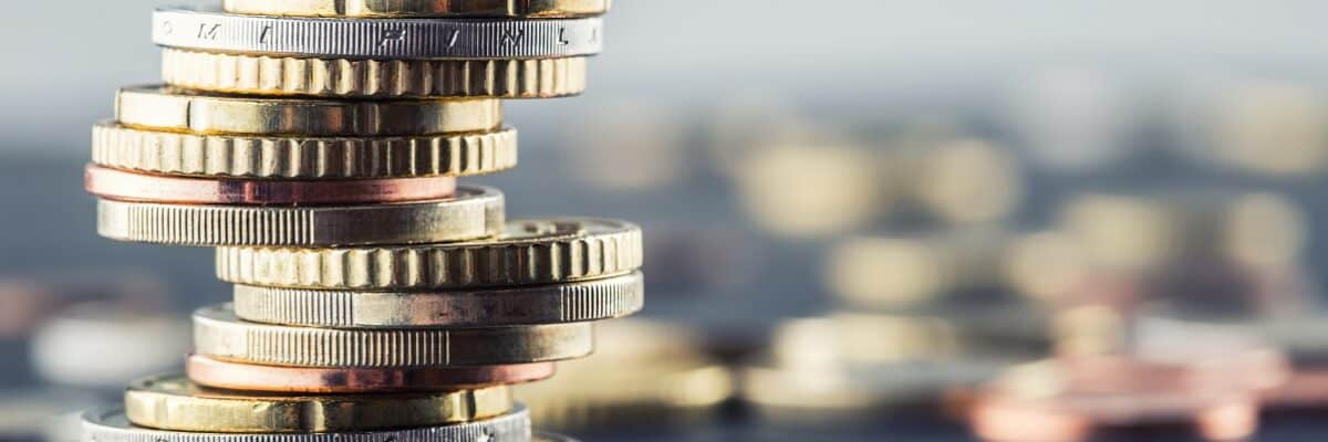 Geld Münzen Preisverhandlung